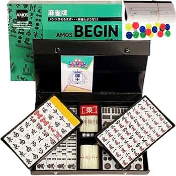 期間限定プレゼント！【新品】麻雀牌 beginビギン＆ライトマット　ラスト1個！ Amazon | 大洋技研(TAIYO GIKEN)AMOS 麻雀牌 begin ビギン